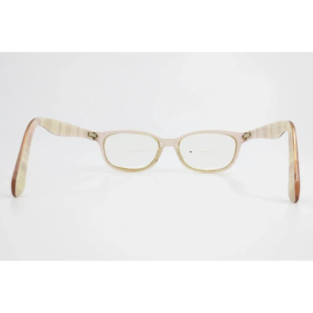 Kate Spade Brylie QGX Pink Striped Rectangular Eyeglass Frames 49-15-135